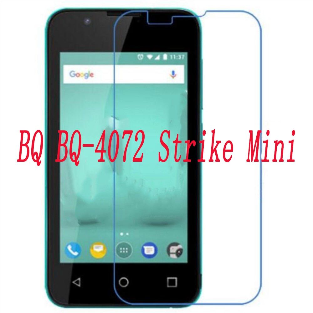 [Order message mobile phone model]Smartphone 9H Tempered Glass for BQ-4072 Strike Mini 4" Protective Film Screen Protector Cover Phone