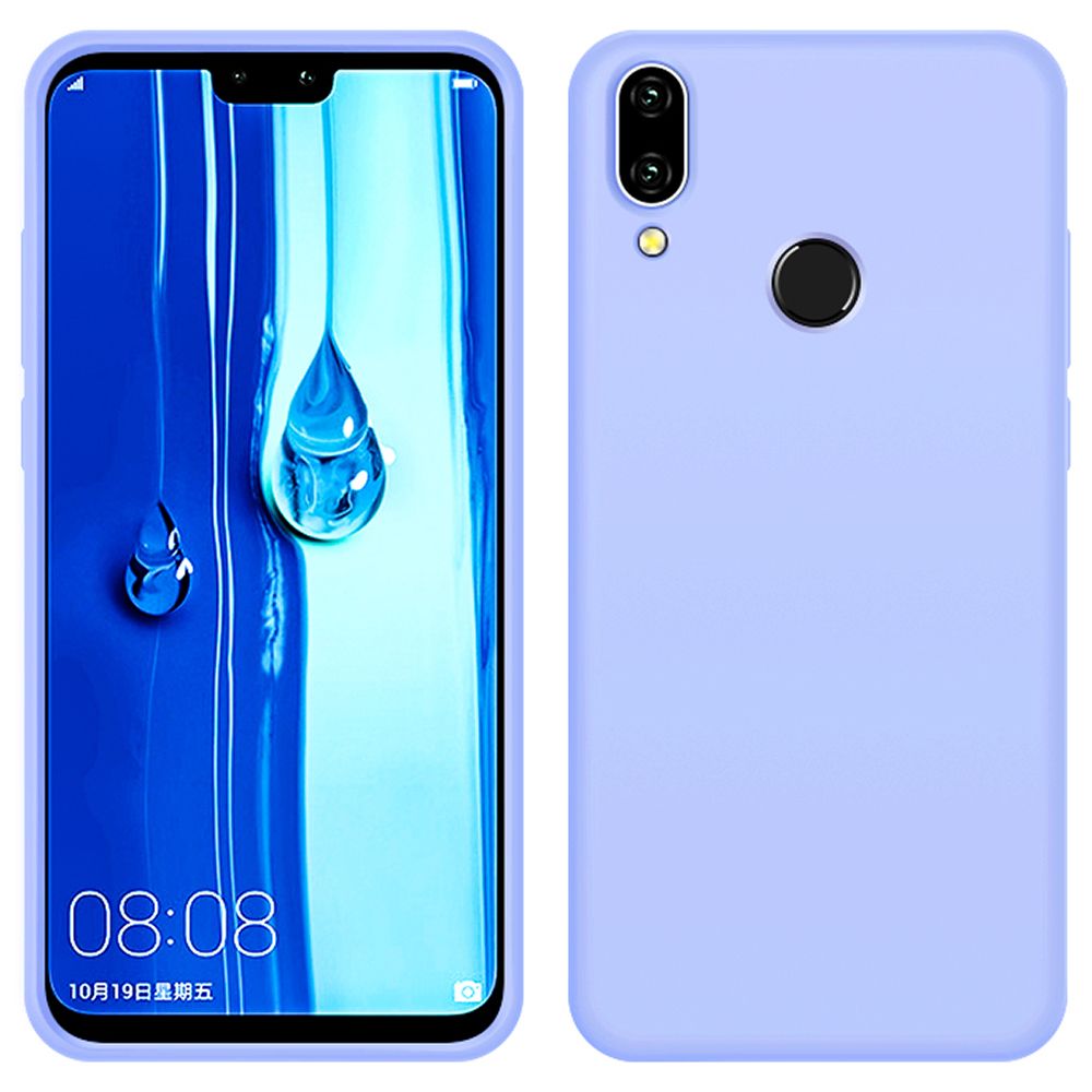 Liquid Silicone Soft Cover For Huawei Y9 2019 Shockproof Phone Case