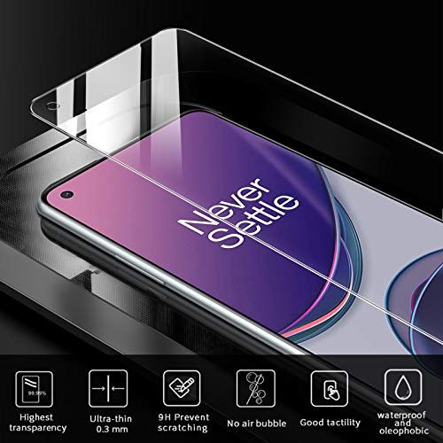 OnePlus 8T / 1+8T  Clear Screen Premium Product Gorilla Glass Transparent Clear Ultra Thin