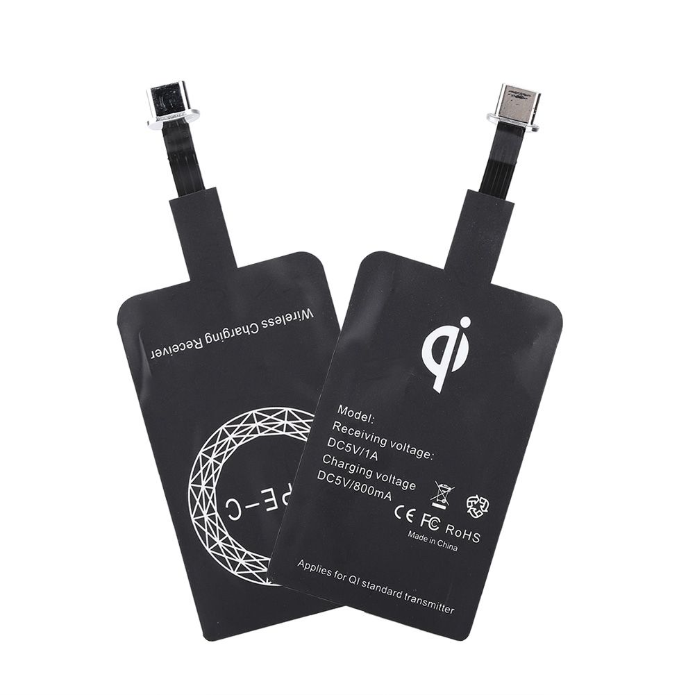 Wireless Receiver Adapter Charging 1000mAh For Android/reverse plug/iOS/Type-C