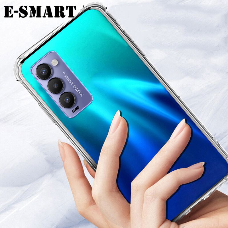 Phone Case Tecno Camon18 Back Cover Clear Silicone Cases Cover Airbag Protective Cover For Tecno Camon18 Case