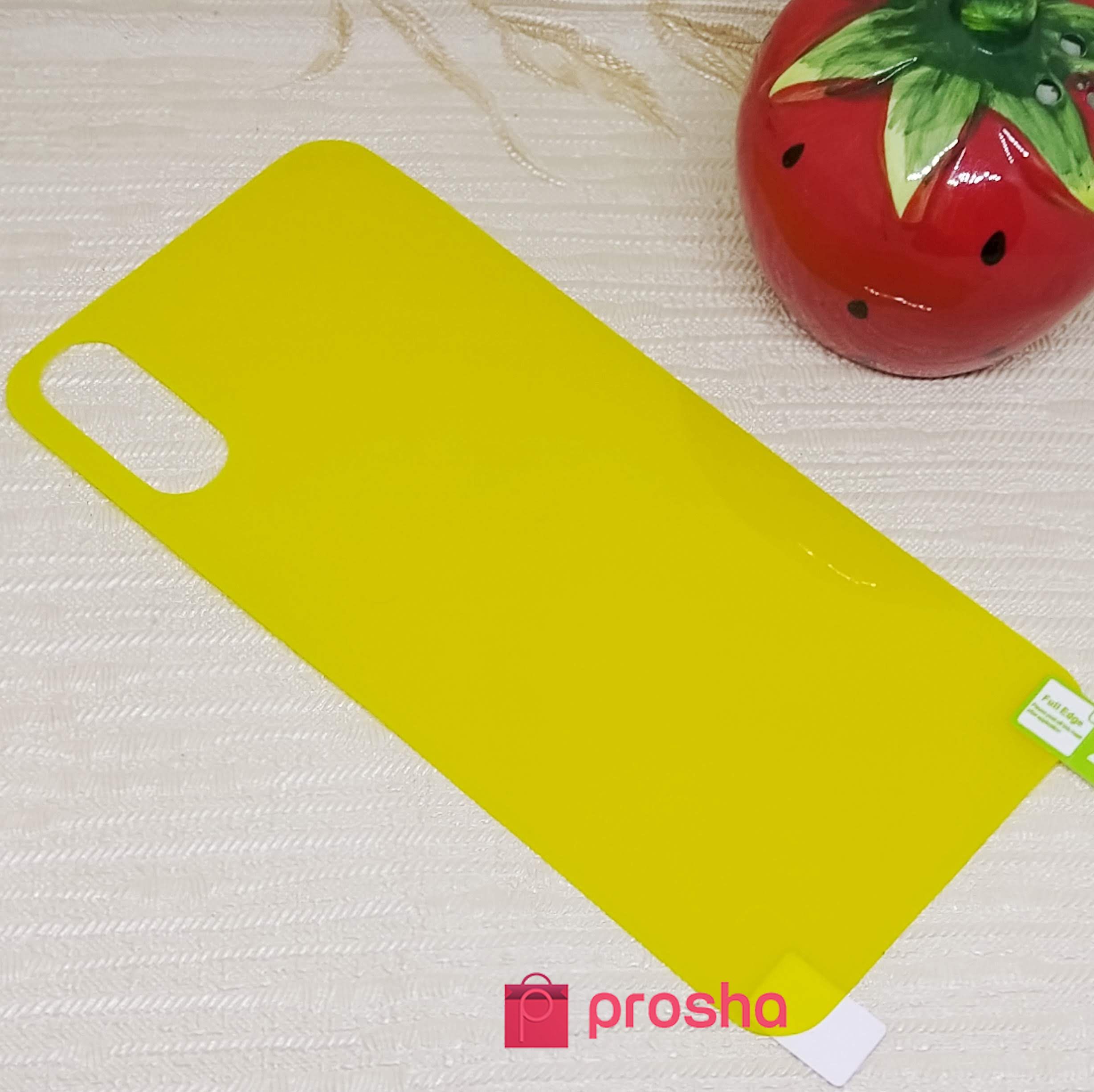 Back Poly Sticker for Samsung A21 Hydrogel Back Poly Sticker for Samsung Galaxy A21- Ultra Thin Transparent