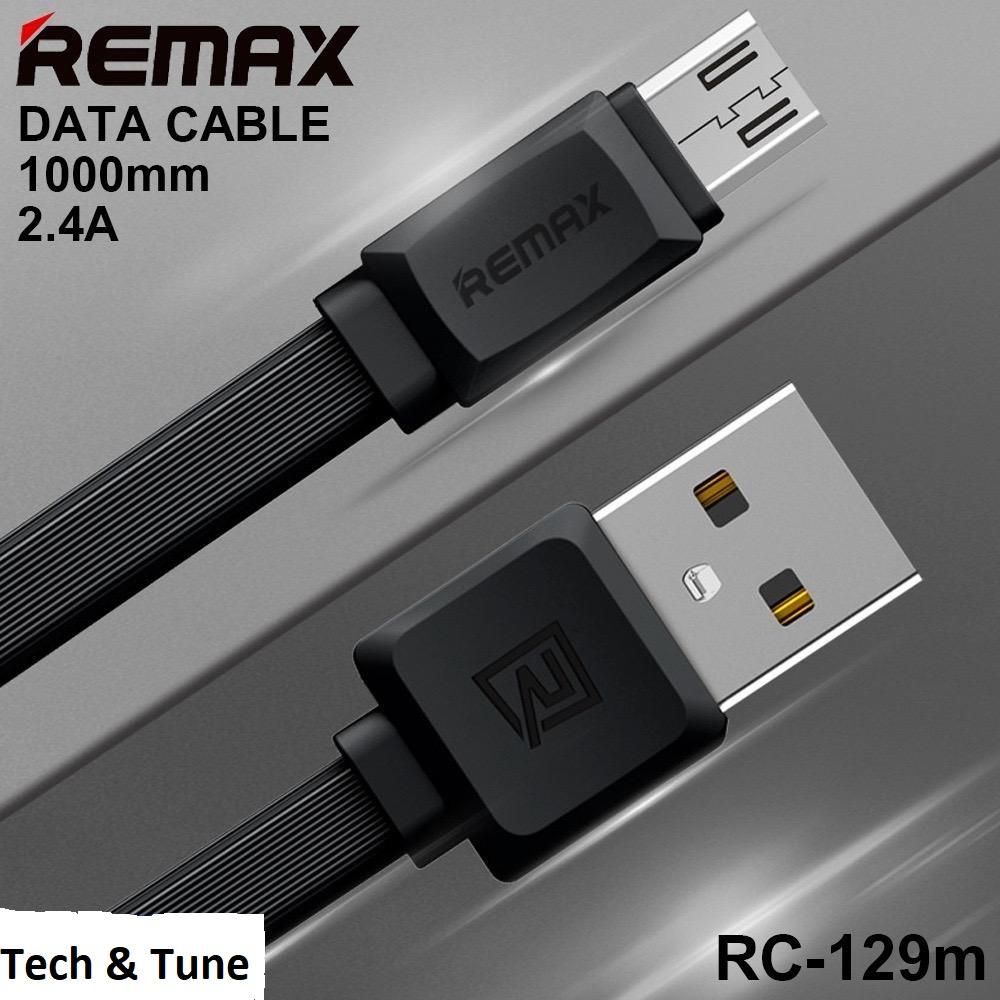 Remax RC-129m Micro USB Fast Charging 2.4A (1Meter) Data Cable