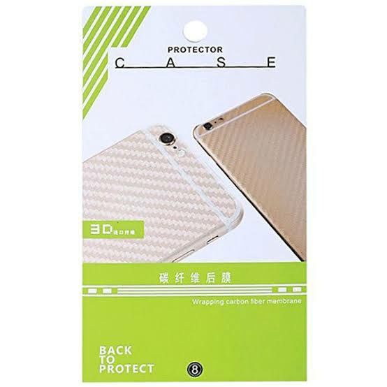 Carbon fiber sticker  back poly For Xiaomi Redmi A2