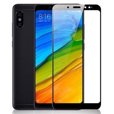 Tempered Glass Screen Protector For Mi Xiaomi Note 5 Pro/AI - Black