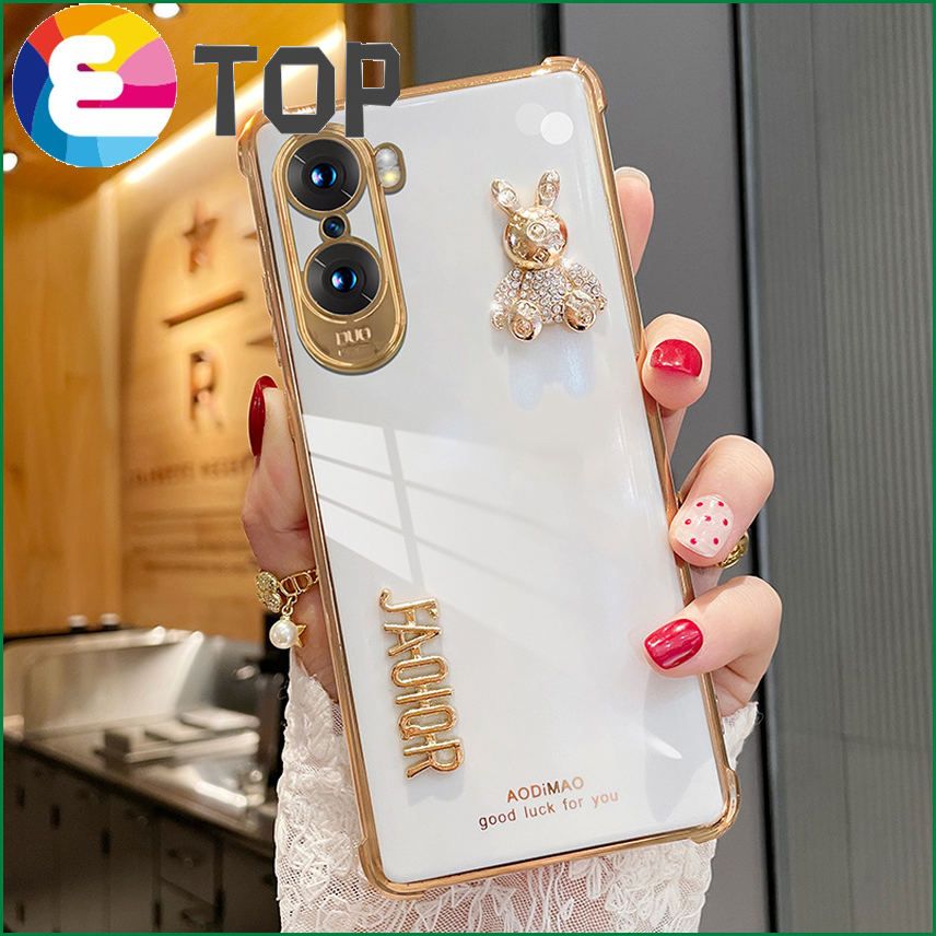 Suitable for glory 60 mobile phone shell female models huawei50pro new v40 lens all-inclusive 30 cartoon cute 30s
