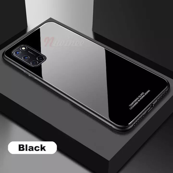 Oppo A52 HONG KONG DESIGN Scratchproof Tempered Glass Cover Case