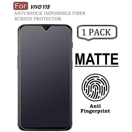 Vivo Y15 Premium Anti Fingerprint Gaming Matte Screen Protector Tempered Glass