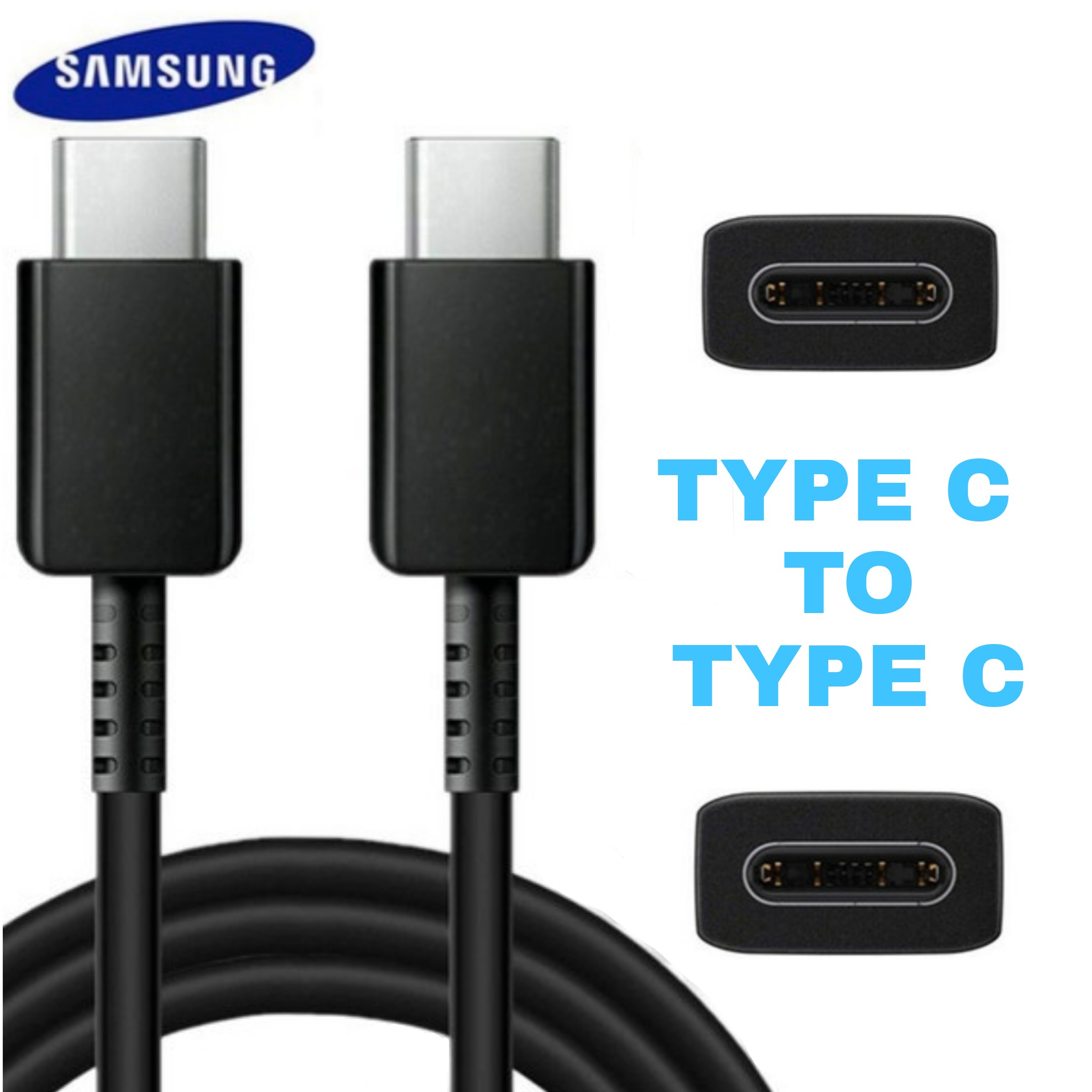 SAMSUNG Type C to Type C USB charge and sync data cable USB C to USB C Cable PD QC 3.0 Quick Charge Cable