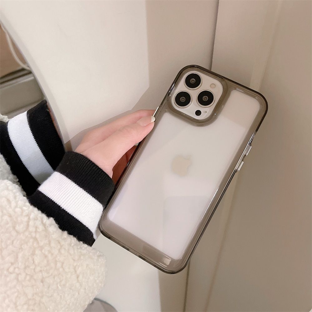 Luxury Acrylic Clear Case For iPhone 11 12 13 Pro Max Mini X Xs Max Xr 6S 7 8 Plus SE 2 3 Crystal Transparent Cover Hard Bumper