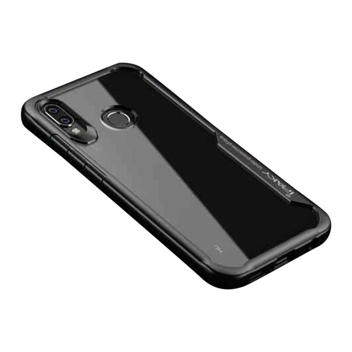 Ipaky Back Cover for For Redmi 6 Pro / A2 lite -Transparent and Black