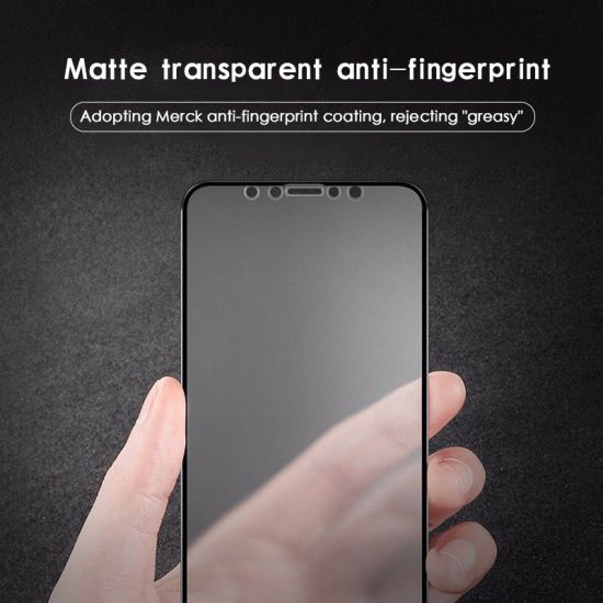 For Xiaomi Poco F2 Ceramic Matte Finished Tempered Glass Screen Protector - Clear