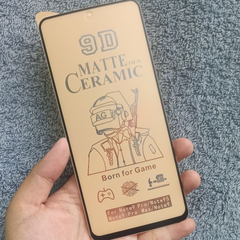 Soft Ceramic Matte Screen Protector for Xiaomi Redmi Note 9 Pro