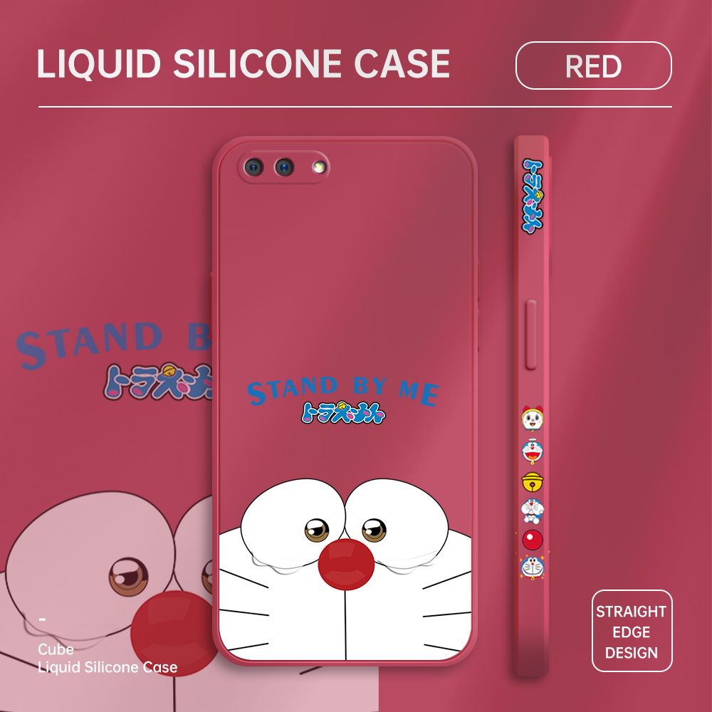 ZeroQiQi for OPPO A12E Case Cartoon Weeping Cat Phone Cover Soft Full Lens Protection Casing Ultra Thin Soft Liquid Silicone Phone Cases