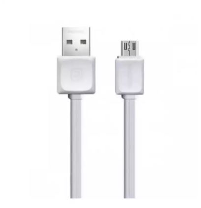 Remax RC-129m Micro USB Fast Charging Cable (Type-B) Data Cable -White