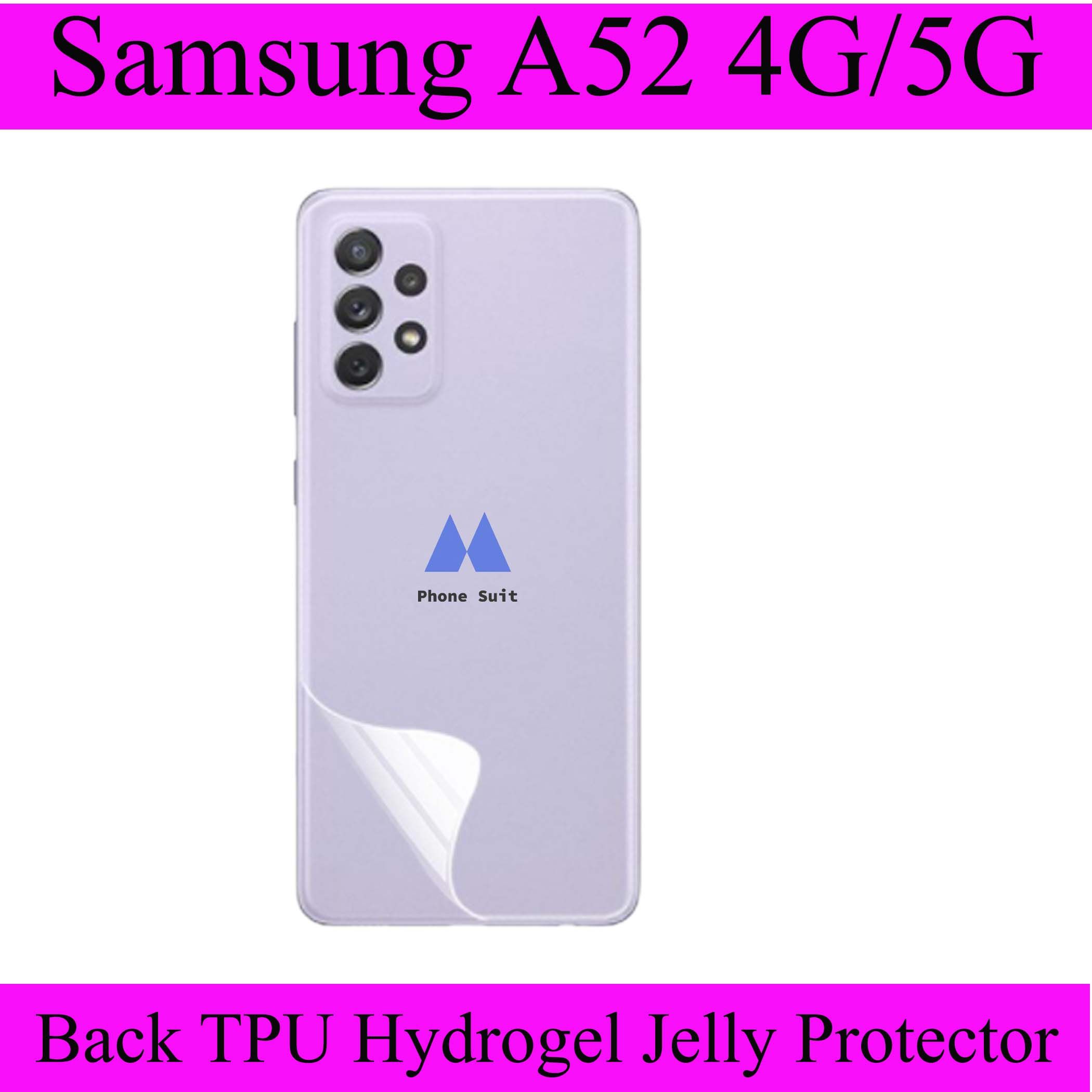 Samsung Galaxy A52 / A32 / A12 / A72 Hydrogel Back Poly - Transparent