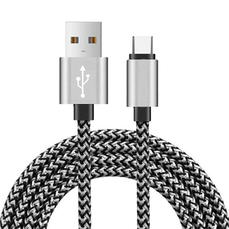 2M Type-C USB C fast Charger Phone dada Cable for Samsung Galaxy A20E A30 A40 A50 A70 A51 A71 M11 A12 M30s S10 S20 FE NOTE 9 8