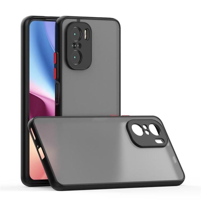 For Realme K40 Pro / For Mi 11x Back Cover Matte Casing Full Camera Protactor Shockproof Bumper Cases