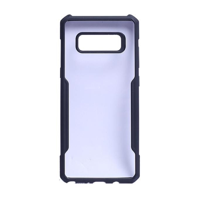 Xundo Xundo Back Cover For Samsung Galaxy Note 8 - Black and Transparent