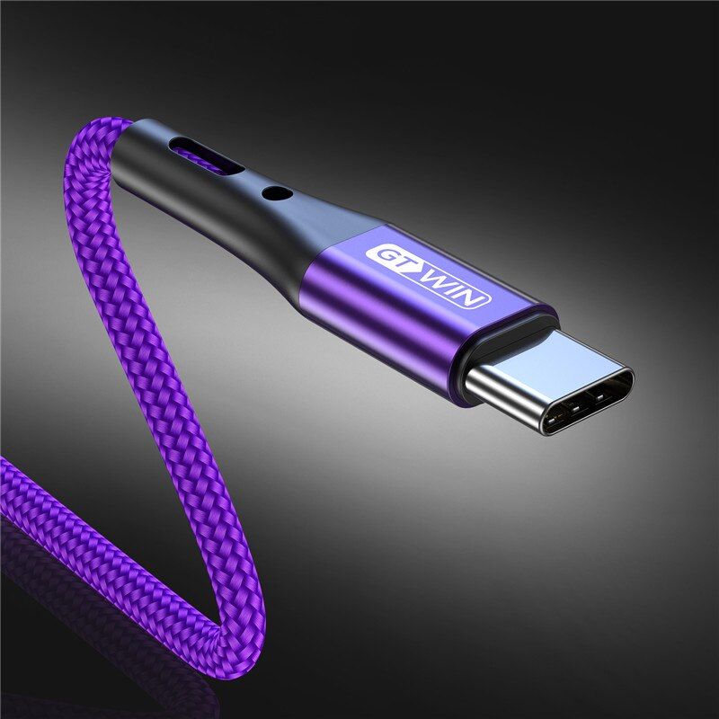 GTWIN Micro USB C Cable USB Type C Cable 3A Fast Charger For Samsung S10 S9 Phone Charge Cord For Xiaomi 10 Redmi Huawei P40 P30