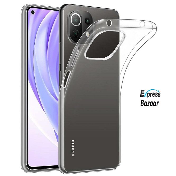 Transparent Crystal Clear Tpu Back Cover Case For Xiaomi Mi 11 Lite - Phone Back Cover - à¦®à§‹à¦¬à¦¾à¦‡à¦² à¦«à§‹à¦¨ - Phone - Phone Back Cover