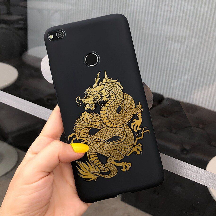 For Huawei Honor 8 Lite Case Candy Flowers Daisy Pattern Soft Silicone Cover For Huawei P9 P8 Lite 2017 2016 P9Lite P8Lite Cases