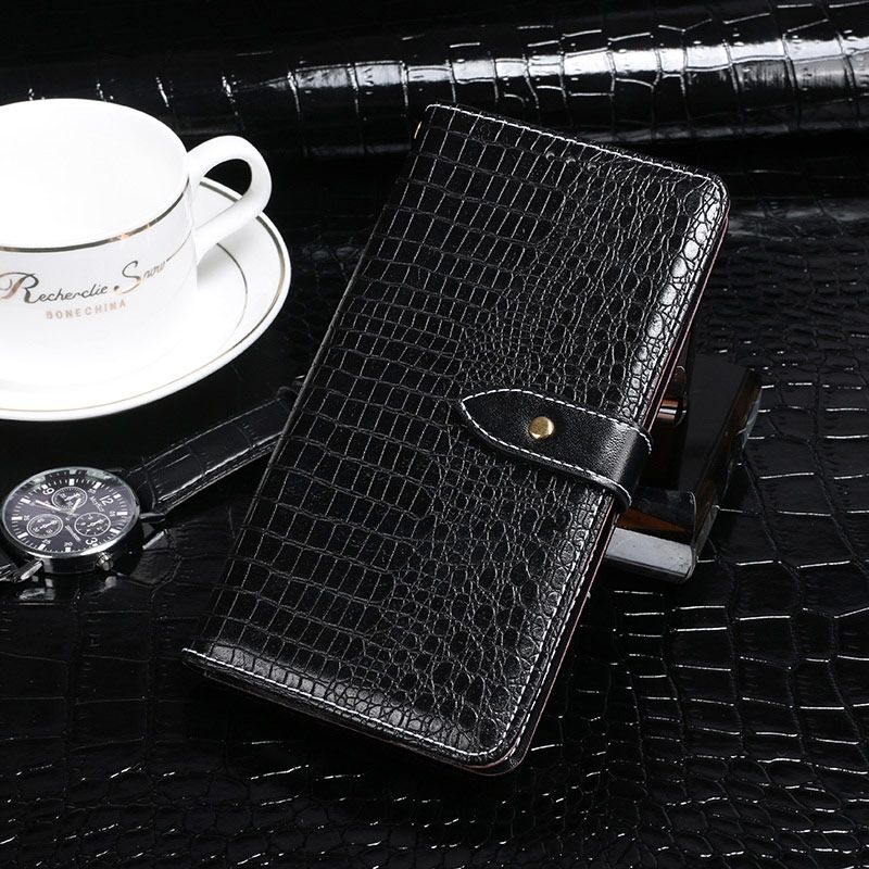 （Ready Stock)For Xiaomi Redmi K30 Ultra idewei Crocodile Texture Horizontal Flip Leather Case with Holder & Card Slots & Wallet(Burgundy)