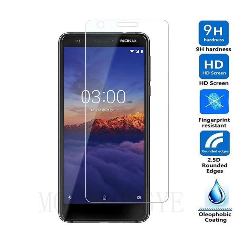 +++nokia 3.1 [NO PLASTIC] 100% crystal glass Tempered screen protector