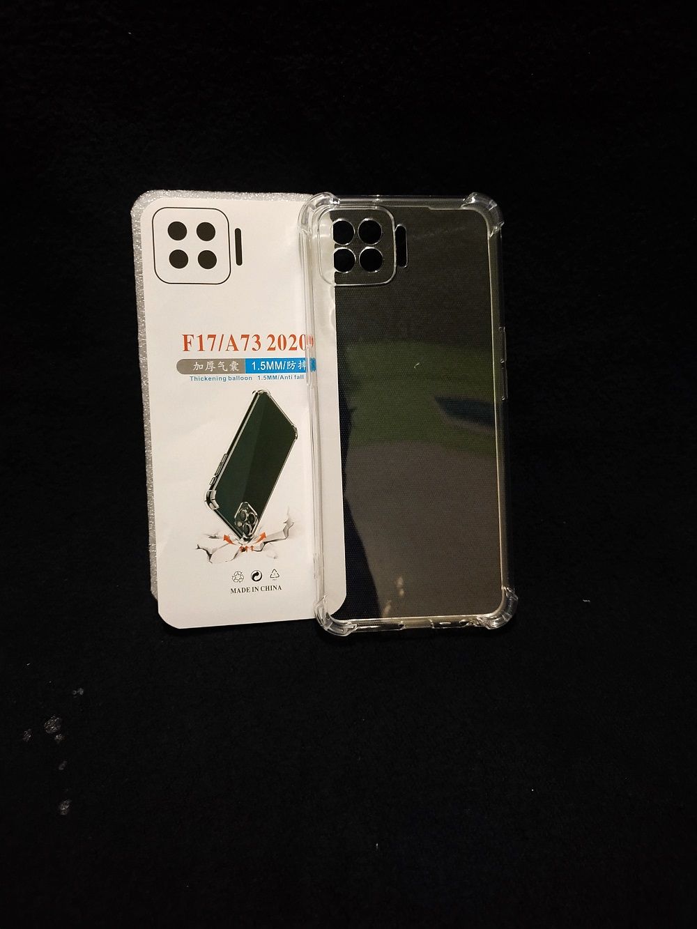transparent back cover for oppo f17