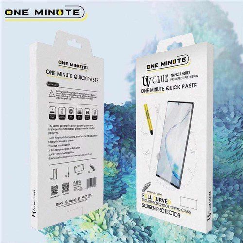 One Minute UV For Samsung Note 20 Tempered Glass Screen Protector 9H Full Screen Glue Film