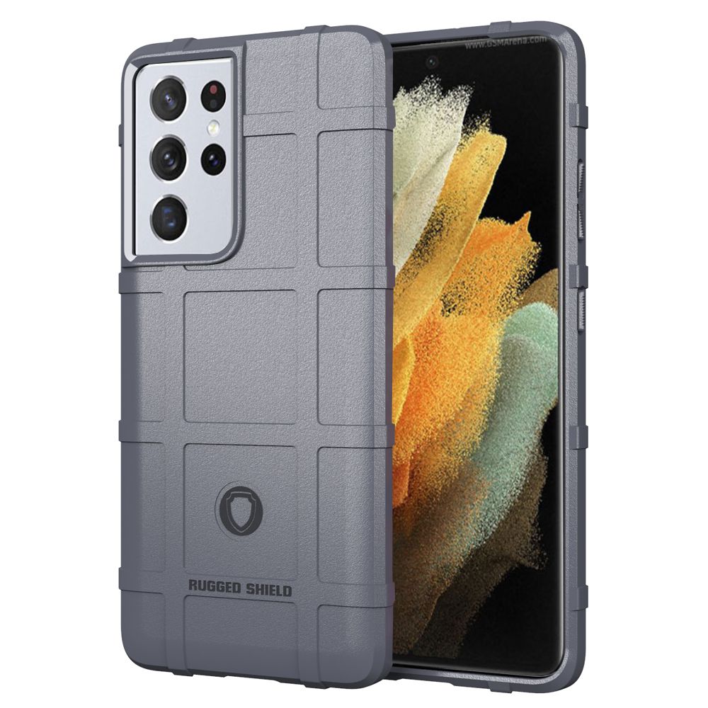 For Samsung Galaxy S21 Ultra 5G Soft TPU Heavy Duty Rugged Shield Armor Tough Shockproof Protection Case Cover