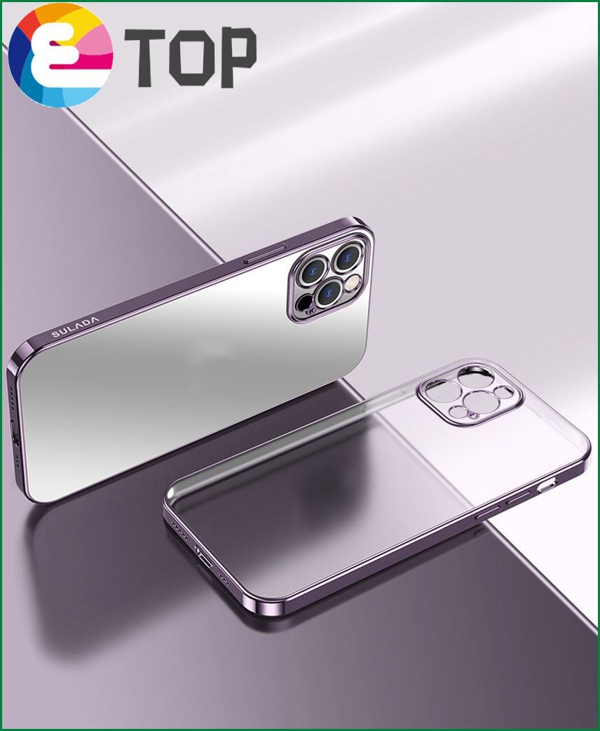 Suitable for Apple 13 mobile phone shell transparent frosted iPhone13 protective sleeve 13promax soft shell silicone lens full