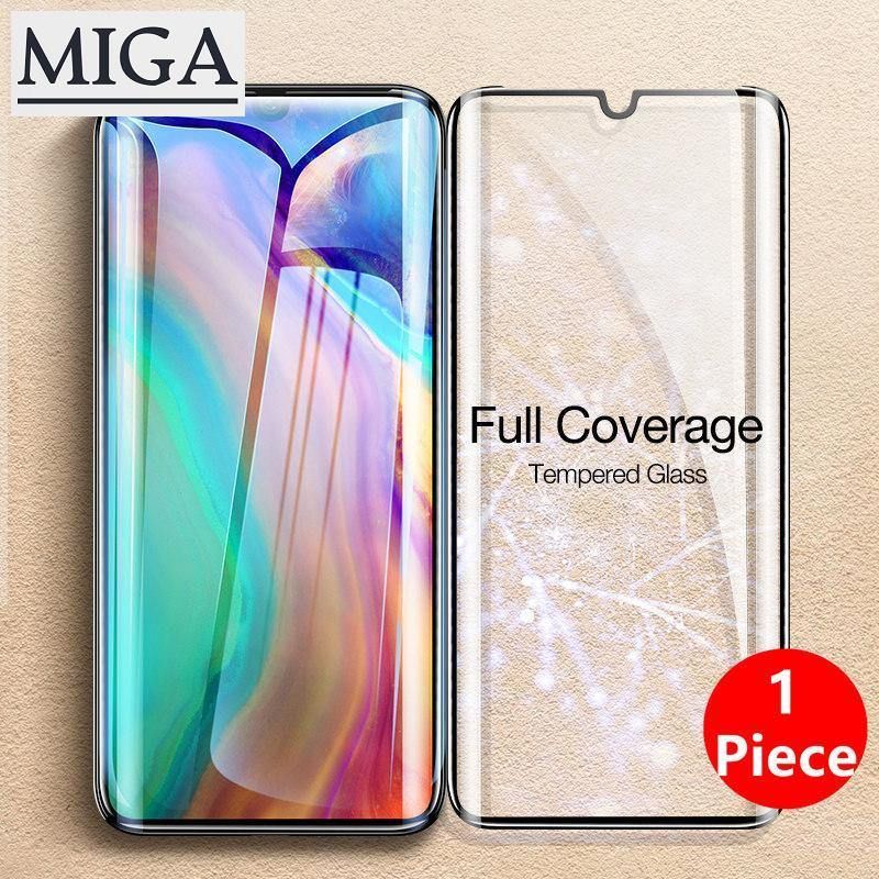 [1 Piece] For Samsung Galaxy A70 Glass Full Cover Screen Protector Protective Film