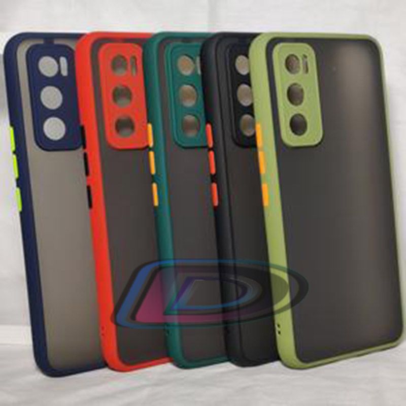 For Vivo V20 SE Translucent Matte phone Back Cover Case