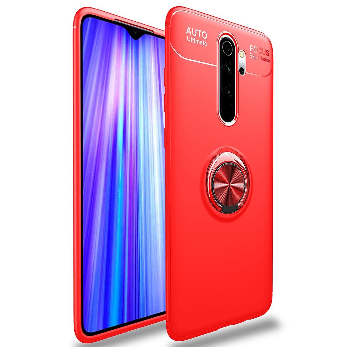 Shockproof Case For Xiaomi Redmi Note 8 Pro Phone Case Ring Stand Phone Back Cover