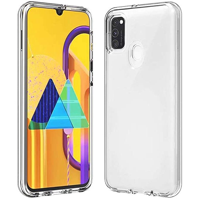For Samsung Galaxy M21 / M30S - Crystal Clear Soft Silicone transparent case back cover