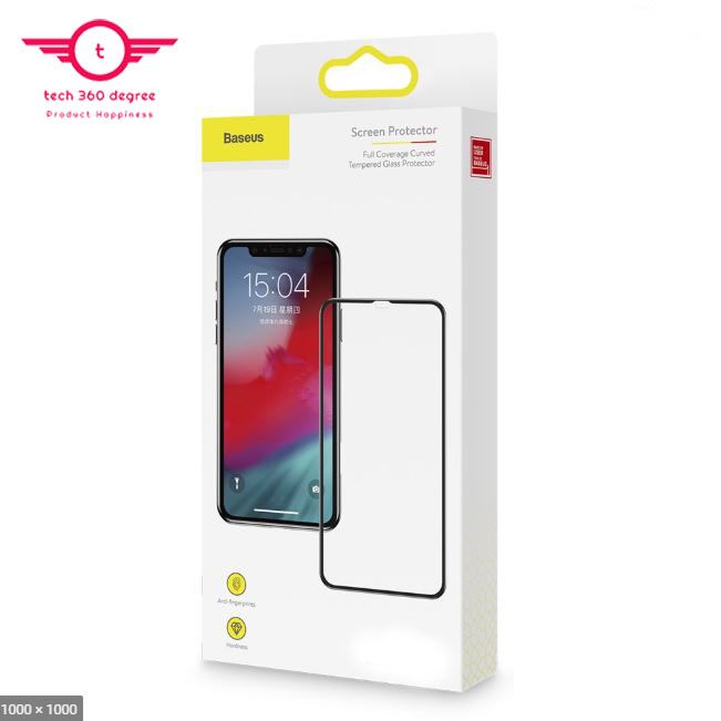 Baseus iPhone 12 Pro - Premium Quality Full Cover Glass HD Clear Tempered Glass Screen Protector...