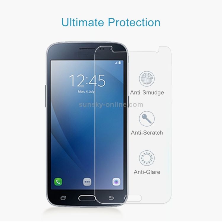 Samsung Galaxy J2 2016 2.5D Transparent 0.3mm Glass Screen Protector ( Half Glass )