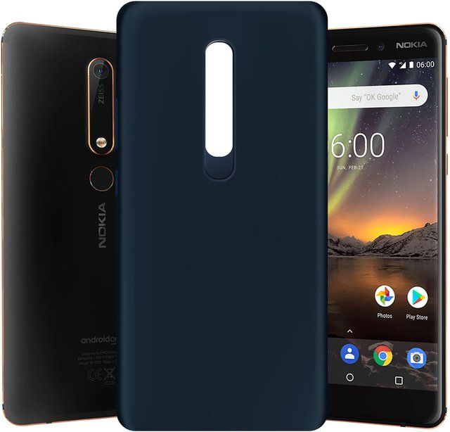Luxury Silicone Protect Back Cover soft Case For Nokia 6.1 / Nokia 6 2018Luxury Silicone Protect Back Cover soft Case For Nokia 6.1 / Nokia 6 2018