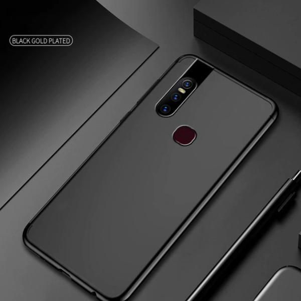+++Vivo V15 Pro Case Clear Laser Plating Transparent Soft Back Cover