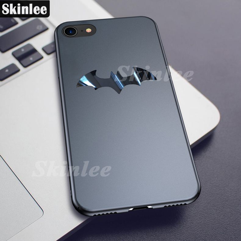 Back Cover For iPhone SE2 Batman Phone Case Full protector Metal Bat design Shockproof Cover For iPhone SE2 Cases