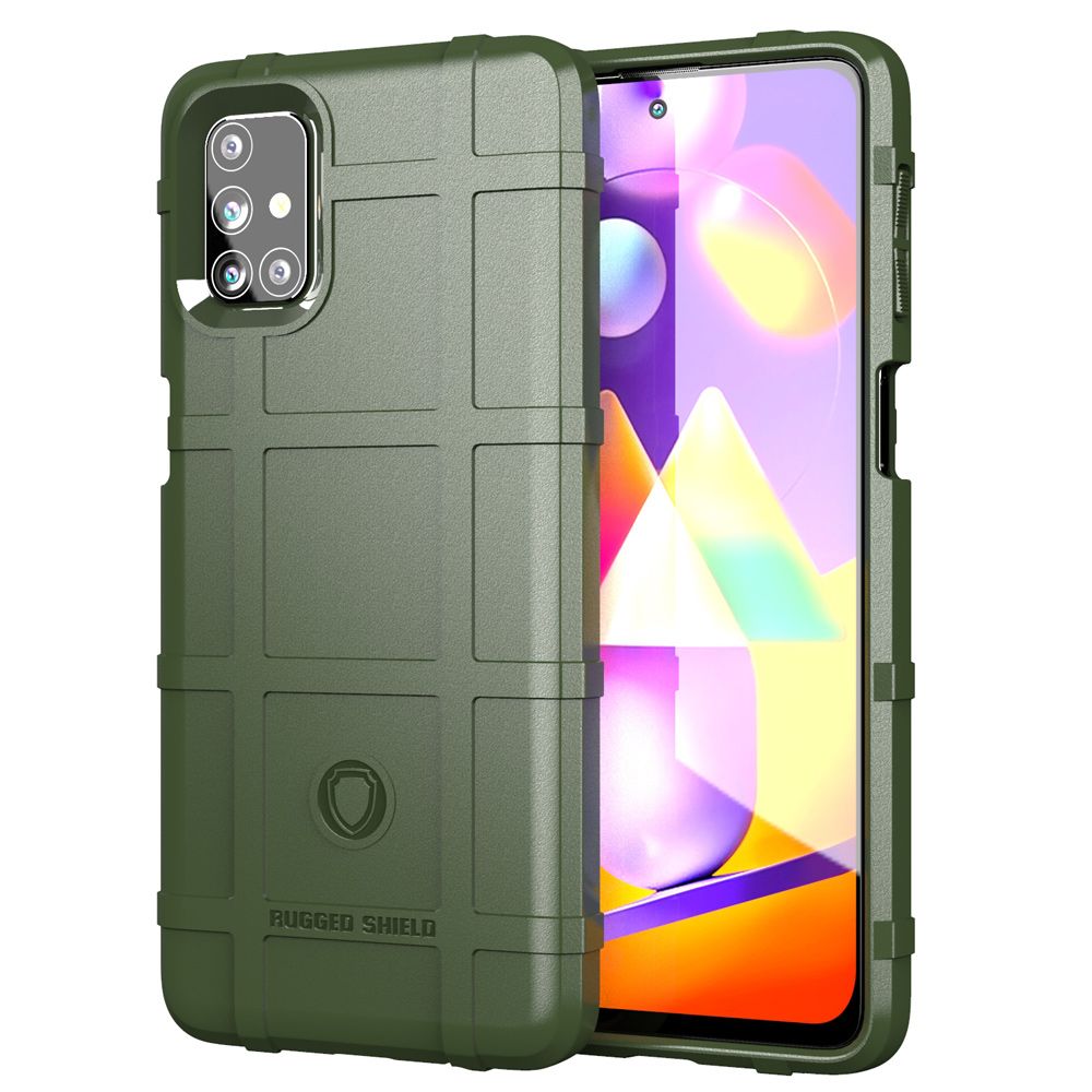 For Samsung Galaxy M31s Soft TPU Heavy Duty Rugged Shield Armor Tough Shockproof Protection Case Cover