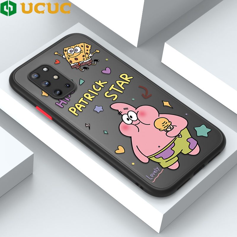 UCUC for OnePlus 8T Back Cover Pie Gig Star Frosted Transparent Hard Phone Case Thin Shockproof Full Cover Camera Protect Case