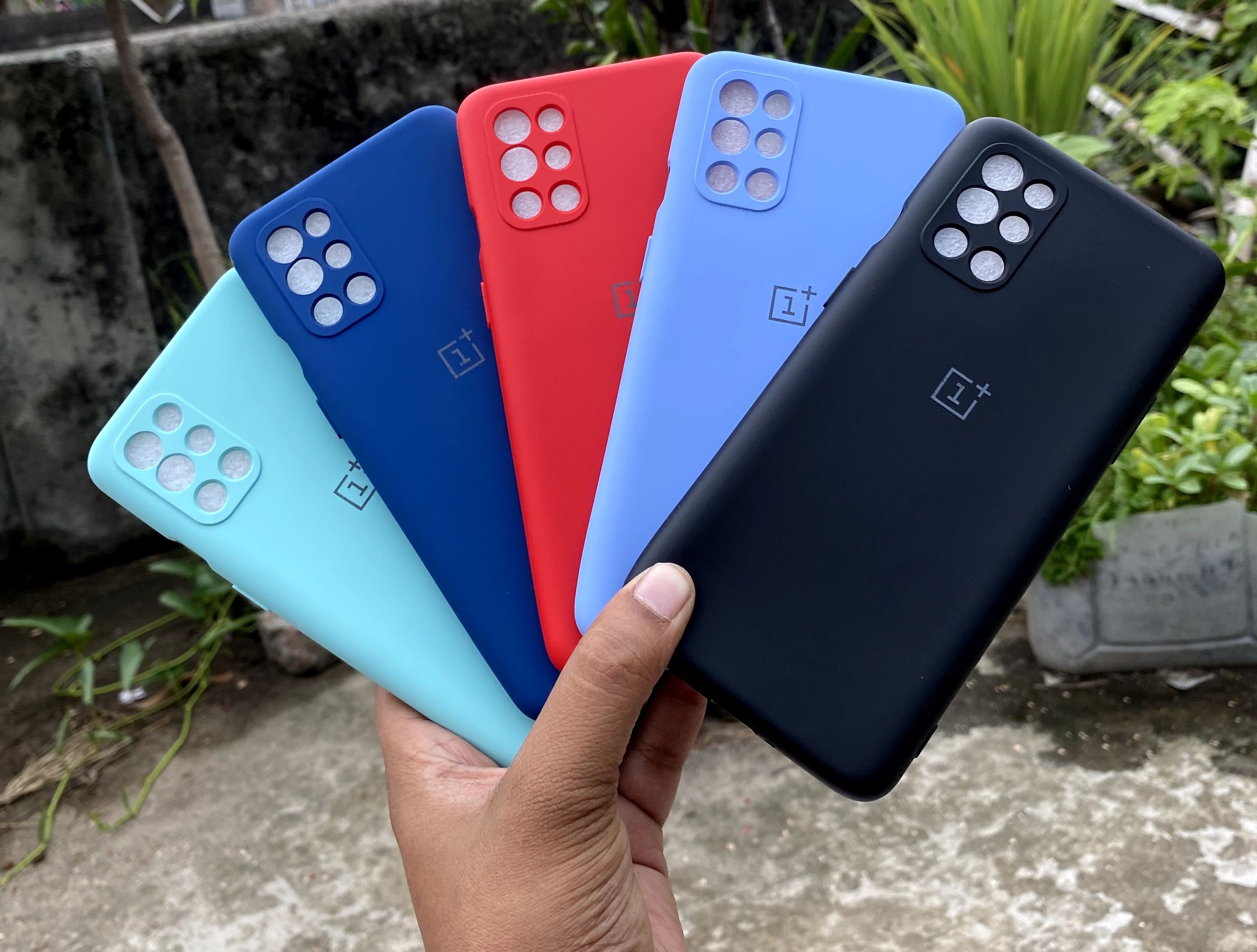 For OnePlus 9r Luxury  Silicone Protect Back Cover Soft Case ( 1+9R ) - মোবাইল ফোন - Phone - Phone - Camera