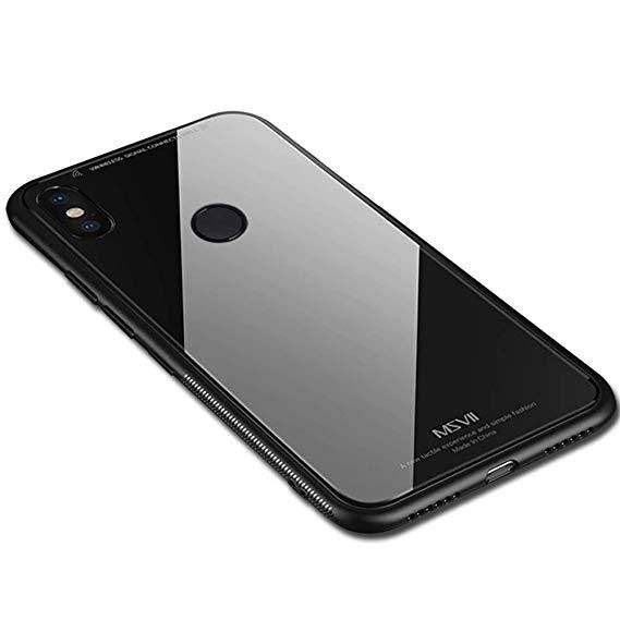 Glass Case for Xiaomi Mi 6X / A2 -Black