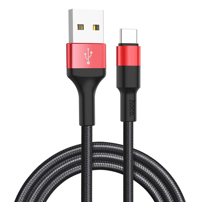 Hoco X26 Rapid Charging Type-C Data Cable 1M - Black