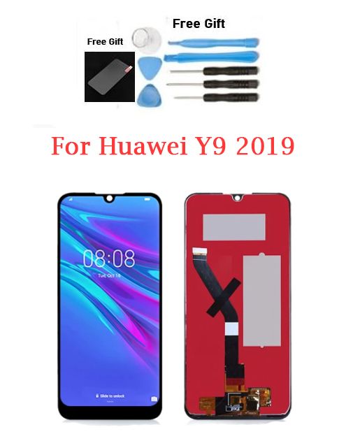 Replacement for Huawei Y9 2019 LCD Display+Touch Screen Mobiles Digitizer Assembly Replacement