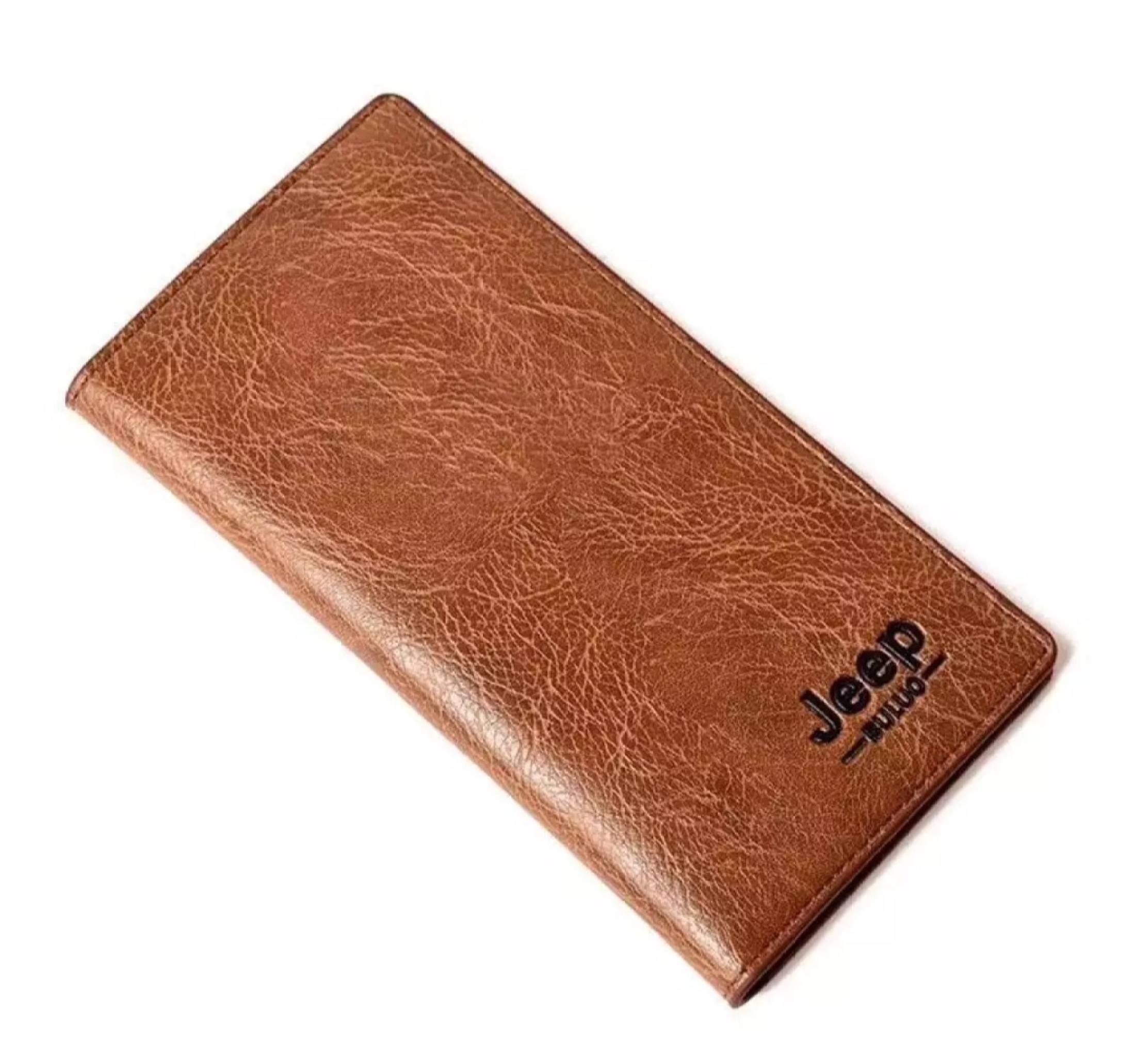 High Quality Huge Capacity Thin Men\'S Long Wallet - Phone Back Cover