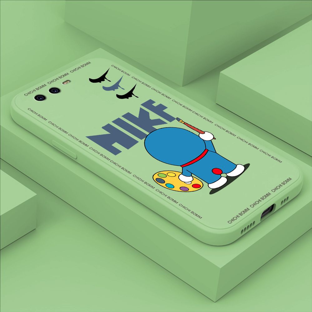 Hontinga for Huawei P10 Case Fashion Cat Phone Case Phone Case Soft Square Edge Silicone Cases Full Lens Cover Shockproof Protection Cover