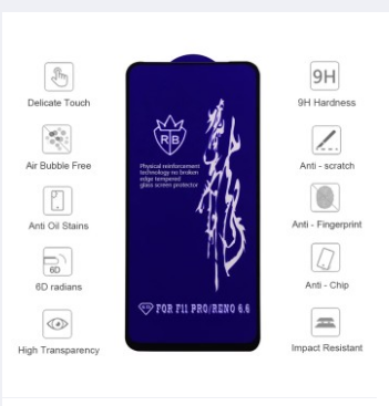 Rainboo Glass Protector FOR SAMSUNG A10/A10S/M20/M01S/A01 M.B TELICOMS/M10